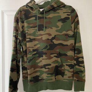 Unisex Kid's Camo Hoodie Size L